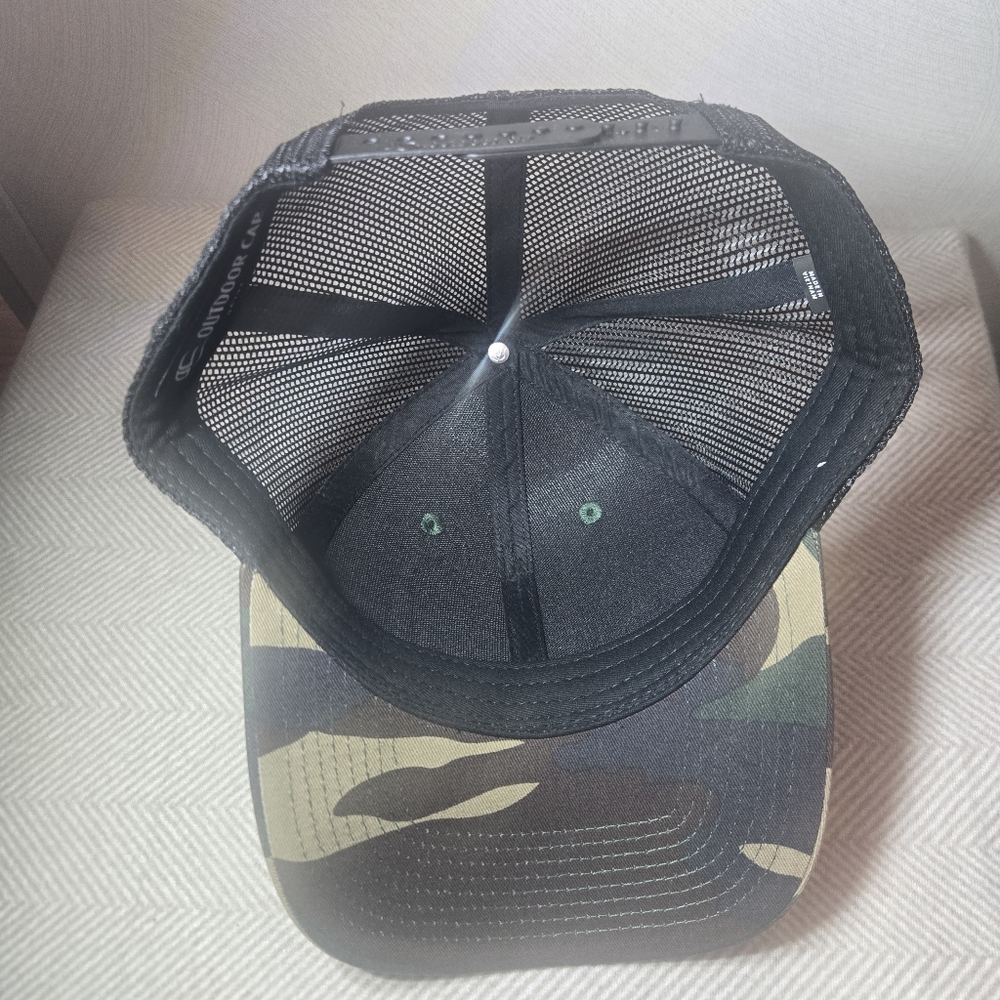 Camouflage Cap With Humorous Patch - image 5